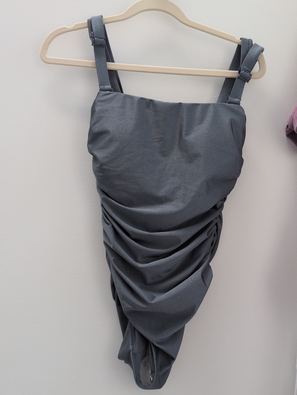 NWOT knix One-Piece Swimsuit in Charcoal  - S